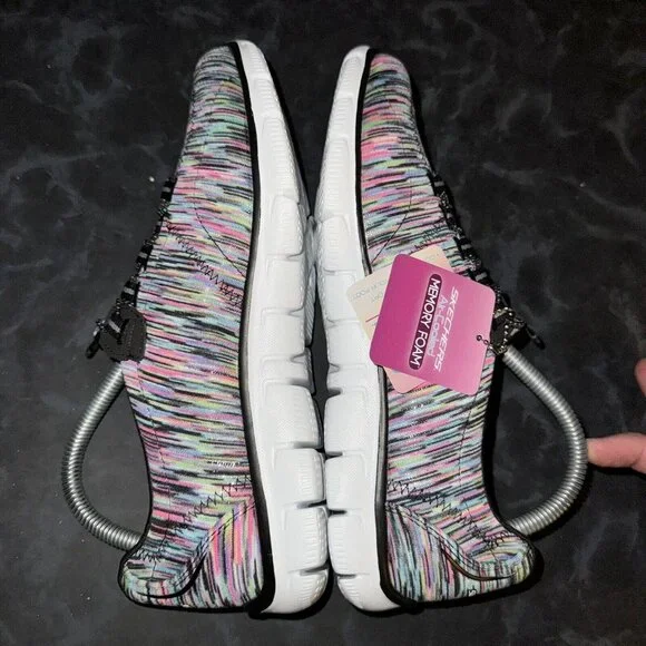 SKECHERS Empire Rock Colorful Relaxed Fit Walking Comfort Shoes Women’s Size 8 - Picture 4 of 6